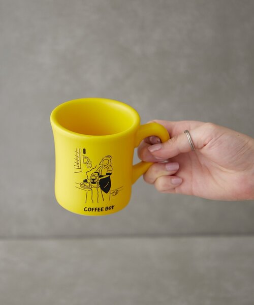 BIRTHDAY BAR(バースデイバー)の「【COFFEE BOY×BIRTHDAY BAR】マグカップ(グラス/マグカップ/タンブラー・レディース・ブルー/オレンジ/イエロー・0)」の15枚目の写真