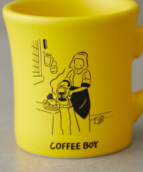 BIRTHDAY BAR(バースデイバー)の「【COFFEE BOY×BIRTHDAY BAR】マグカップ(グラス/マグカップ/タンブラー・レディース・ブルー/オレンジ/イエロー・0)」の17枚目の写真