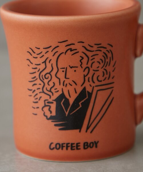 BIRTHDAY BAR(バースデイバー)の「【COFFEE BOY×BIRTHDAY BAR】マグカップ(グラス/マグカップ/タンブラー・レディース・ブルー/オレンジ/イエロー・0)」の4枚目の写真