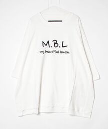 【my beautiful landlet】 USA COTTON BIG T-SHIRT