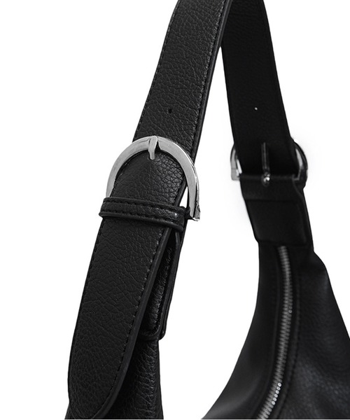 JOHNNY WOLF(ジョニーウルフ)の「ENRICO ワンハンドル 2WAY ミニショルダーバッグ(ショルダーバッグ・メンズ・ブラック/ホワイト/モカ・FREE)」の12枚目の写真