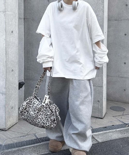 YACA(ヤーカ)の「Leopard Pattern Shoulder Bag/レオパードパターンショルダーバッグ(ショルダーバッグ・レディース・ブラウン/カーキ/アイボリー・FREE)」の17枚目の写真