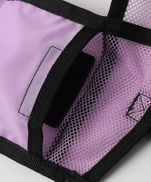 BRANSHES（ブランシェス）の「【接触冷感】保冷剤入れ付きメッシュベスト（アウトドアグッズ・キッズ・ブルーグレー/ラベンダー・S/M）」の13枚目の写真