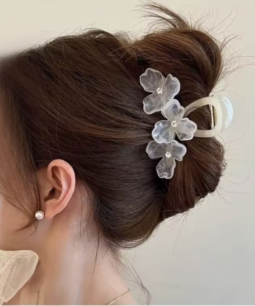 【新品未使用】MATILDA amelife cineameフラワーヘアクリップ セール】【 ammy. / エイミードット 】 ニュアンスカラー フラワー