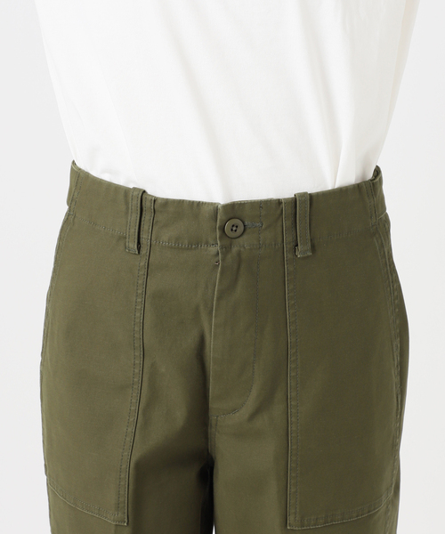 Spick & Span(スピックアンドスパン)の「《WEB限定カラー有り》バックサテンストレッチベイカーパンツ(カーゴパンツ・レディース・カーキ/ブラウン/ベージュ・38/36/34/40)」の13枚目の写真