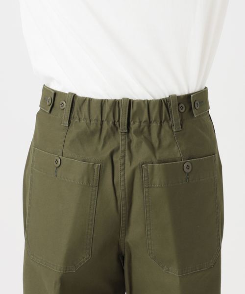 Spick & Span(スピックアンドスパン)の「《WEB限定カラー有り》バックサテンストレッチベイカーパンツ(カーゴパンツ・レディース・カーキ/ブラウン/ベージュ・38/36/34/40)」の14枚目の写真