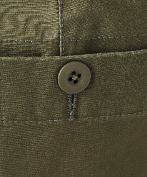 Spick & Span(スピックアンドスパン)の「《WEB限定カラー有り》バックサテンストレッチベイカーパンツ(カーゴパンツ・レディース・カーキ/ブラウン/ベージュ・38/36/34/40)」の16枚目の写真