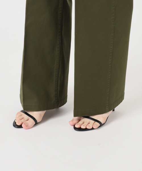 Spick & Span(スピックアンドスパン)の「《WEB限定カラー有り》バックサテンストレッチベイカーパンツ(カーゴパンツ・レディース・カーキ/ブラウン/ベージュ・38/36/34/40)」の19枚目の写真