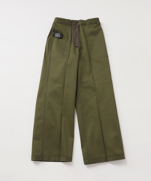 Spick & Span(スピックアンドスパン)の「《WEB限定カラー有り》バックサテンストレッチベイカーパンツ(カーゴパンツ・レディース・カーキ/ブラウン/ベージュ・38/36/34/40)」の20枚目の写真