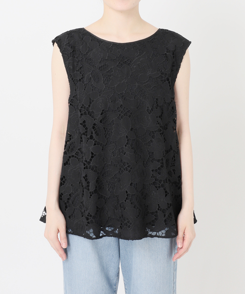 IENA(イエナ)の「《セットアップ対応》バックデザインノースリーブブラウス(シャツ/ブラウス・レディース・ブラック・FREE)」の12枚目の写真
