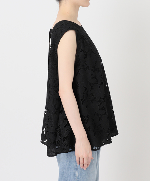 IENA(イエナ)の「《セットアップ対応》バックデザインノースリーブブラウス(シャツ/ブラウス・レディース・ブラック・FREE)」の15枚目の写真