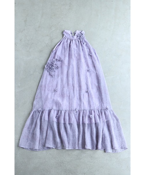 cawaii(カワイイ)の「季節を彩る紫陽花ロングワンピース(ワンピース・レディース・パープル・FREE)」の6枚目の写真