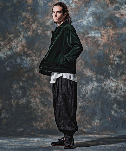 Jih Nunc(ジーヌンク)の「mp15258-ウール起毛ネップバルーンパンツ(JIH-R1217)(その他パンツ・メンズ・グレー/ブラック/チャコール・L/M/S)」の22枚目の写真
