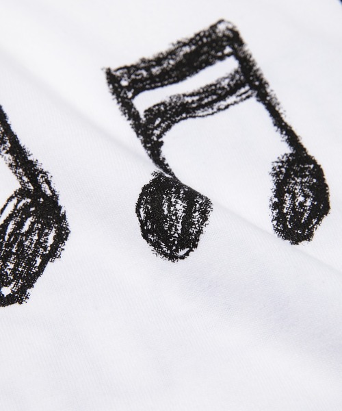 TANGTANG(タンタン)の「DRAWING/LIBERTE(Tシャツ/カットソー・メンズ・ホワイト・M/L)」の4枚目の写真
