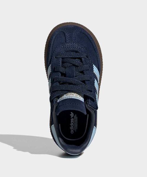 adidas(アディダス)の「ハンドボール スペツィアル コンフォートクロージャー 伸縮シューレース キッズ / Handball Spezial Comfort Closure Elastic Lace Kids / アディダスオリジナルス adidas Originals(スニーカー・キッズ・ネイビー・11cm/12cm/13.0cm/14.0cm/15.0cm/16.0cm)」の2枚目の写真