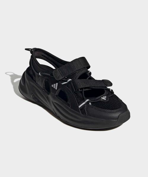 adidas(アディダス)の「Ozwave Sandals / アディダス adidas(サンダル・レディース・ブラック・22.5cm/23.5cm/24.5cm/25.5cm/26.5cm/27.5cm/28.5cm)」の6枚目の写真