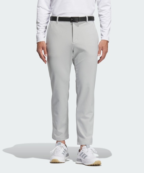 adidas(アディダス)の「アディゼロ EX STRETCH ACTIVE 撥水 保温 アンクルパンツ【adidas Golf/アディダスゴルフ】(その他パンツ・メンズ・ライトグレー・76/82/79/85/96/88/92)」の1枚目の写真