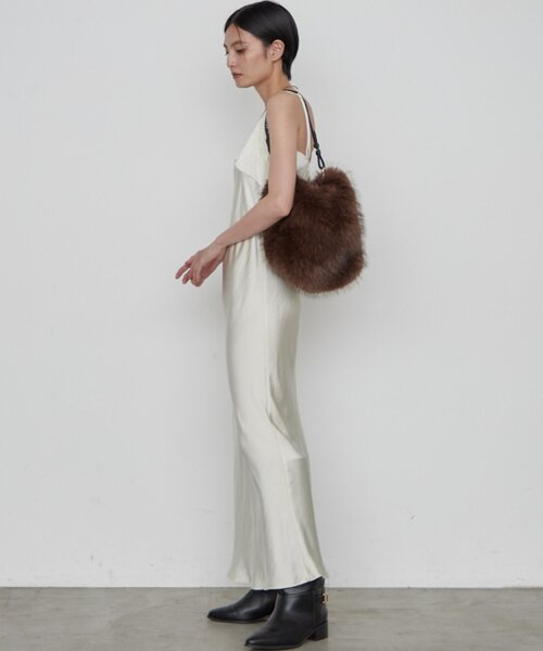 GALENA(LOUNGEDRESS)(ガレナ)の「【GALENA/ガレナ】ファー2WAYトートバッグ(トートバッグ・レディース・ブラウン・FREE)」の3枚目の写真