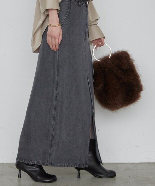 GALENA(LOUNGEDRESS)(ガレナ)の「【GALENA/ガレナ】ファー2WAYトートバッグ(トートバッグ・レディース・ブラウン・FREE)」の4枚目の写真