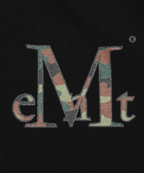 MUCENT(ムセント)の「◇MUCENT◇ブランド直輸入正規品/カモフラ柄/MIOVE カモ シグネチャー ロゴ 長袖 Tシャツ MIOVE CAMO SIGNATURE LOGO LONG SLEEVE T(Tシャツ/カットソー・レディース・ホワイト/ブラック・FREE)」の4枚目の写真