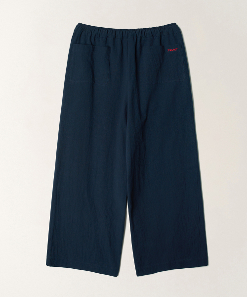 TTUDEMENT（トュードメント）の「RELAXED WIDE PANTS_NAVY（その他パンツ・レディース・その他・SMALL/MEDIUM）」の3枚目の写真