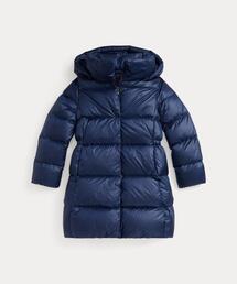 POLO RALPH LAUREN CHILDRENSWEAR(�|�� �����t ���[���� �`���h�����Y�E�F�A)�̃_�E�� �t�[�f�b�h �����O �W���P�b�g(�_�E���W���P�b�g/�R�[�g)