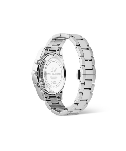 Daniel Wellington(ダニエルウェリントン)の「Iconic Tachymeter 3-Link 42MM メンズ腕時計(アナログ腕時計・メンズ・ホワイト/ライトブルー/ブラック・42mm)」の10枚目の写真