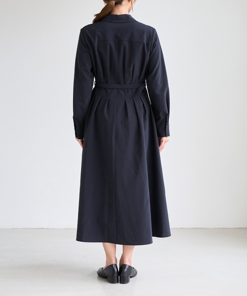 ROPE' PICNIC(ロペピクニック)の「ウエストタックシャツコンシャスワンピース(ワンピース・レディース・ネイビー系/ネイビー/グレー・L/M/S)」の12枚目の写真