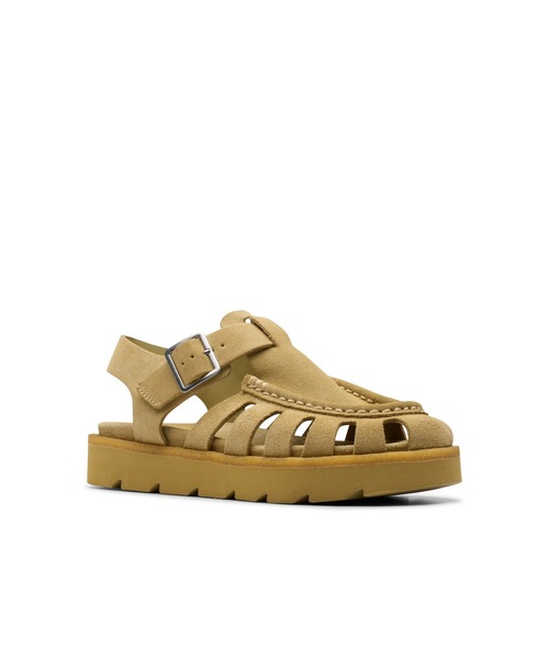 Clarks(クラークス)の「MEARE BUCKLE. DRK MAPLE SDE(サンダル・レディース・ベージュ・23.5cm/24.5cm)」の5枚目の写真