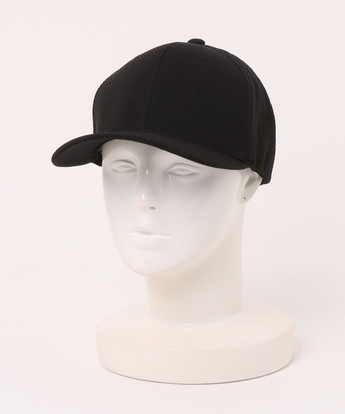 FLEXFIT（フレックスフィット）の「【es】【Flexfit】3D Hexagon Stretch Jersey Cap（キャップ・レディース・ブラック/ダークグレー/ホワイト・S-M/L-XL）」の13枚目の写真