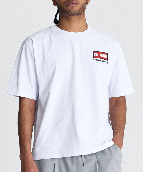 AIRIT(アイリット)の「ラジオタワー Tシャツ AM1225 WH(Tシャツ/カットソー・メンズ・ホワイト・XXXXX-LARGE/X-LARGE/XXX-LARGE)」の2枚目の写真