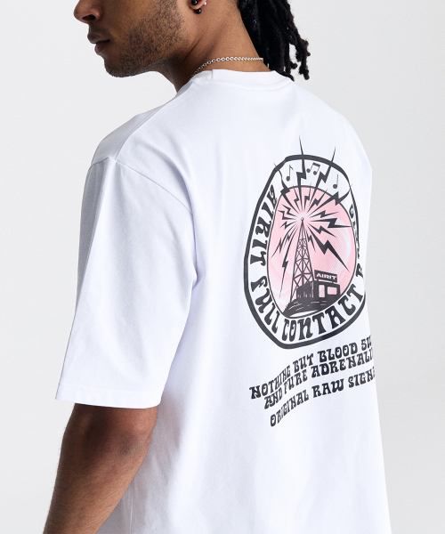 AIRIT(アイリット)の「ラジオタワー Tシャツ AM1225 WH(Tシャツ/カットソー・メンズ・ホワイト・XXXXX-LARGE/X-LARGE/XXX-LARGE)」の4枚目の写真