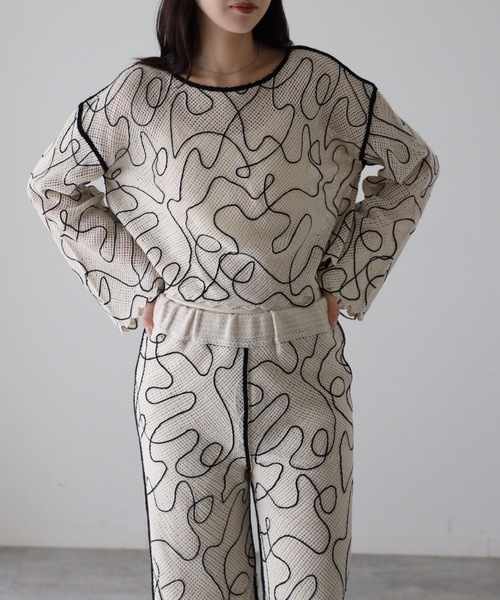 model：164cm. 着用サイズ：FREE