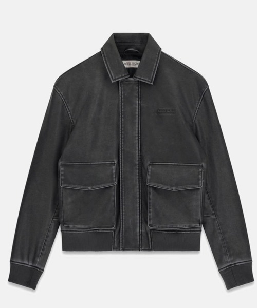 Guess(ゲス)の「GUESS JEANS Faux Leather Jacket ヒョンジン(その他アウター・メンズ・ブラック系その他・MEDIUM/SMALL/X-LARGE/LARGE)」の4枚目の写真