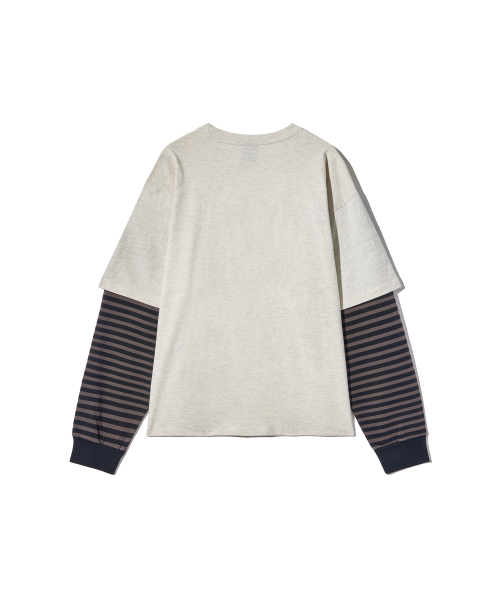 GAKKAI UNIONS(ガッカイユニオンズ)の「ラスト レイヤード ロングスリーブ オートミール(Tシャツ/カットソー・レディース・その他・SMALL/MEDIUM/LARGE)」の3枚目の写真