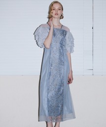 スパンコールラッフルドレス / SPANGLE RUFFLE DRESS