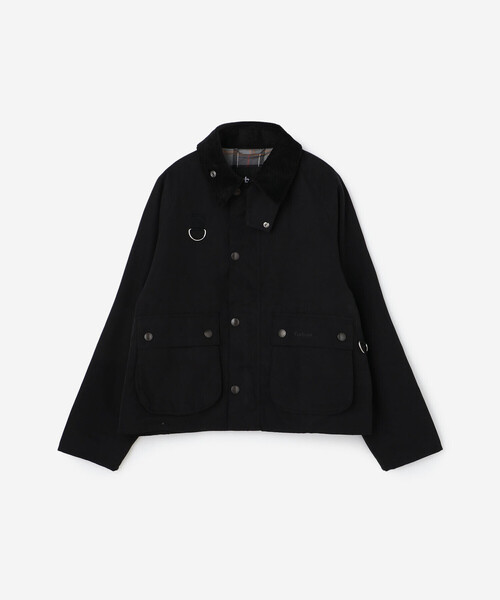 Barbour(バブアー)の「Barbour | 〈別注〉PEACH BLYTH ショートジャケット WOMEN(カバーオール・レディース・オフホワイト/オリーブ/ブラック・S)」の3枚目の写真