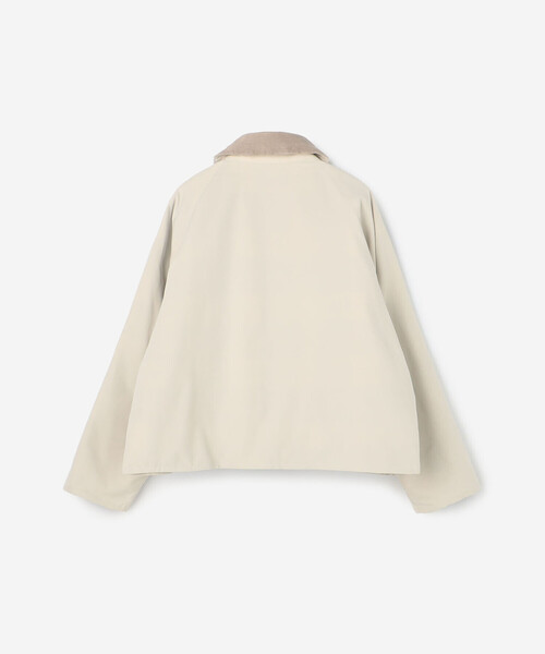 Barbour(バブアー)の「Barbour | 〈別注〉PEACH BLYTH ショートジャケット WOMEN(カバーオール・レディース・オフホワイト/オリーブ/ブラック・S)」の6枚目の写真