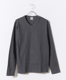 AVIREX/アビレックス RIB L/S V-NECK T-SHIRT