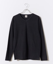 AVIREX/アビレックス RIB L/S V-NECK T-SHIRT