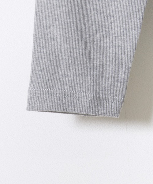 AVIREX（アヴィレックス）の「AVIREX/アビレックス RIB L/S V-NECK T-SHIRT（Tシャツ/カットソー・メンズ・ブラック/グレー/ホワイト/ネイビー/チャコール・S/XL/L/M）」の15枚目の写真