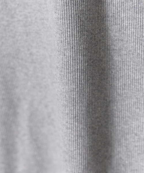 AVIREX（アヴィレックス）の「AVIREX/アビレックス RIB L/S V-NECK T-SHIRT（Tシャツ/カットソー・メンズ・ブラック/グレー/ホワイト/ネイビー/チャコール・S/XL/L/M）」の9枚目の写真