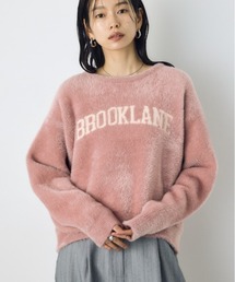シャギーアソートロゴニット 秋服 冬服
