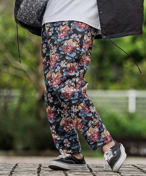 CAMBIO(カンビオ)の「mp15542- アンティークフラワー柄ゴブランパンツ(BP-BFA0149)(その他パンツ・メンズ・ブラック/ベージュ/ワイン・S/M/L)」の5枚目の写真