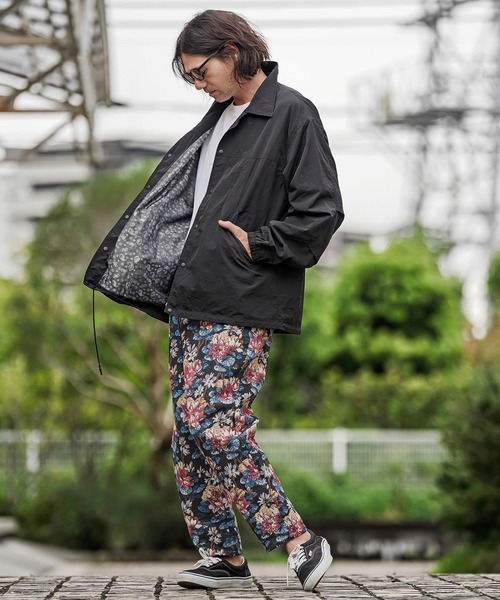 CAMBIO(カンビオ)の「mp15542- アンティークフラワー柄ゴブランパンツ(BP-BFA0149)(その他パンツ・メンズ・ブラック/ベージュ/ワイン・S/M/L)」の7枚目の写真