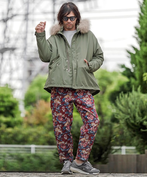 CAMBIO(カンビオ)の「mp15542- アンティークフラワー柄ゴブランパンツ(BP-BFA0149)(その他パンツ・メンズ・ブラック/ベージュ/ワイン・S/M/L)」の11枚目の写真