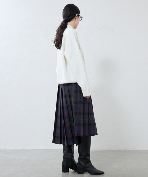 IENA(イエナ)の「O'neil of Dublin/オニールオブダブリン 別注 キルトスカート A16181(スカート・レディース・ブルー系その他/ブラック/カーキ・FREE)」の14枚目の写真