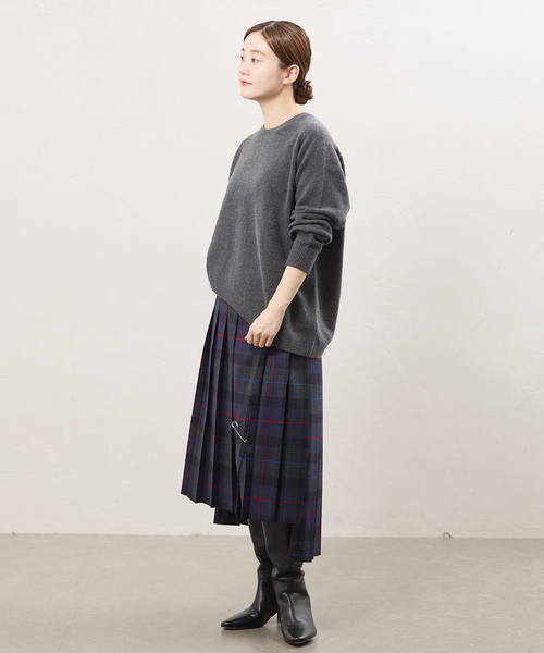 IENA(イエナ)の「O'neil of Dublin/オニールオブダブリン 別注 キルトスカート A16181(スカート・レディース・ブルー系その他/ブラック/カーキ・FREE)」の15枚目の写真
