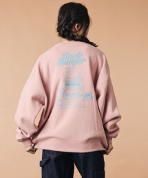 限定展開 アンクル ハンバーガー クルーネック スウェット