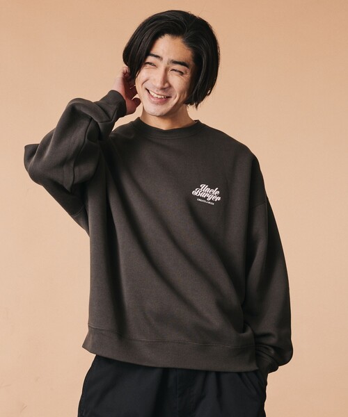 FREAK'S STORE（フリークスストア）の「限定展開 アンクル ハンバーガー クルーネック スウェット（スウェット・メンズ・スミクロ/アッシュグレー/ピンク/ブラウン・SMALL/MEDIUM/LARGE）」の21枚目の写真